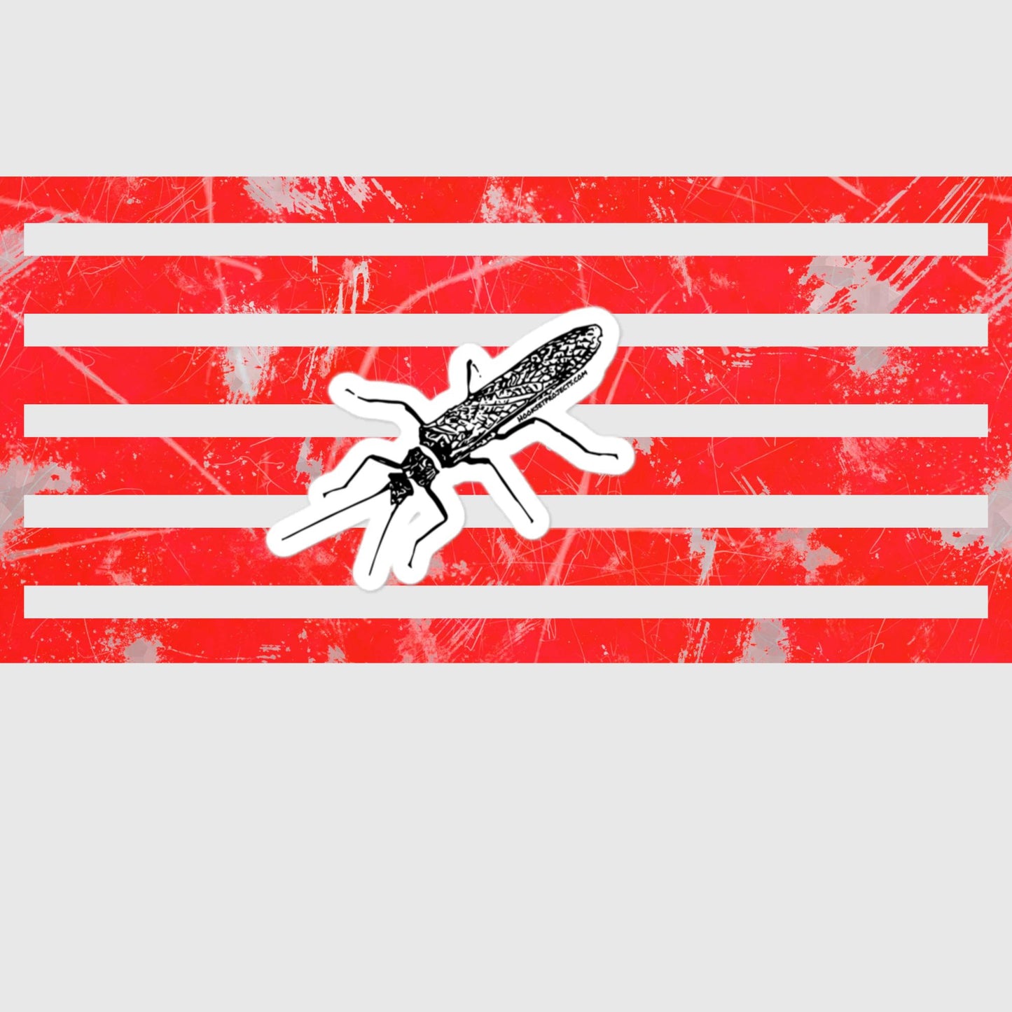 Salmon Fly Stickers (small)