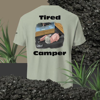 Tired Camper: Single Shoe Slumber Tee