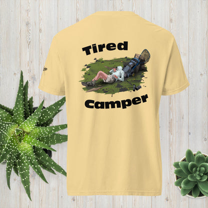 Tired Camper: Backpack Bedtime Tee