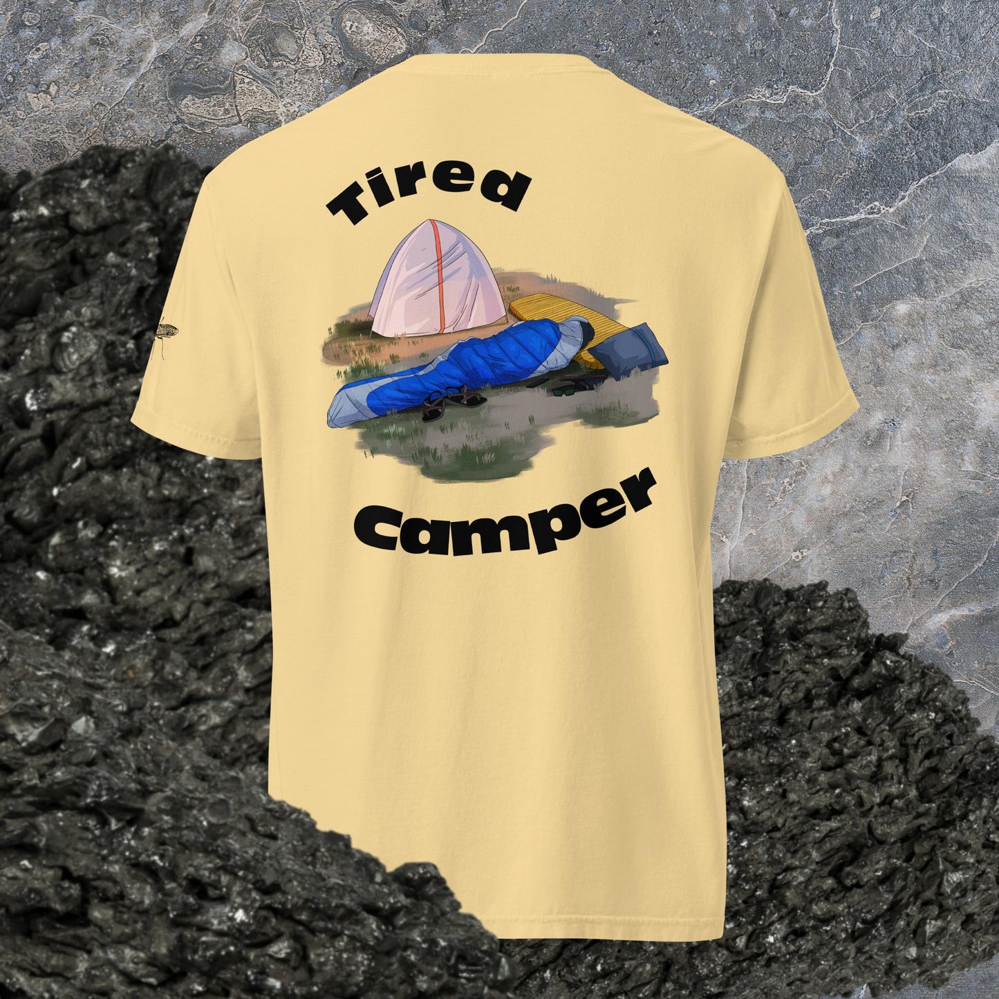 Tired Camper: T-bone Sleeper Tee