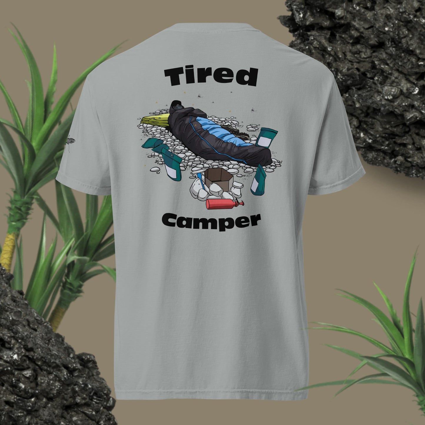 Tired Camper: Swarmed Sleeper Tee