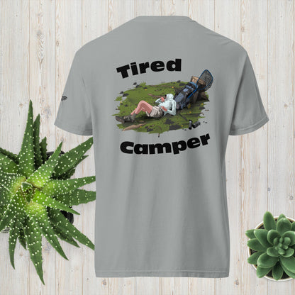 Tired Camper: Backpack Bedtime Tee