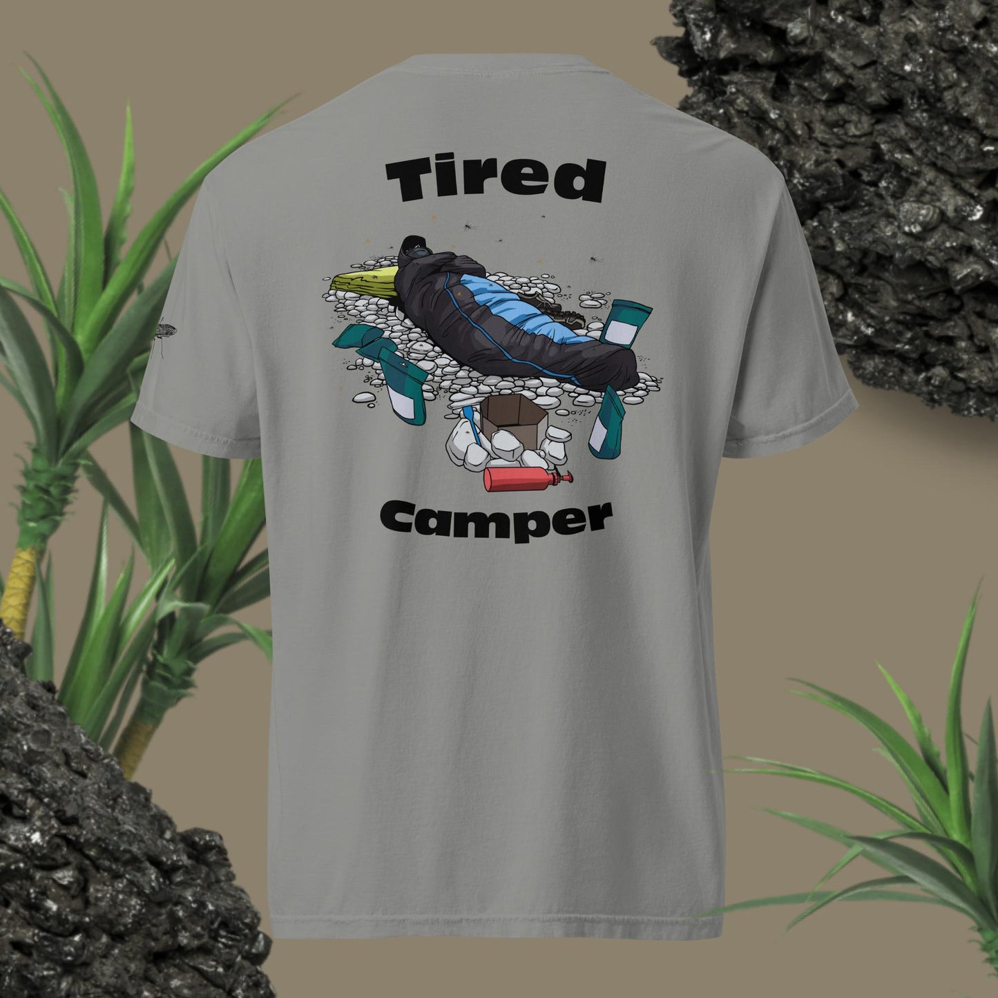 Tired Camper: Swarmed Sleeper Tee