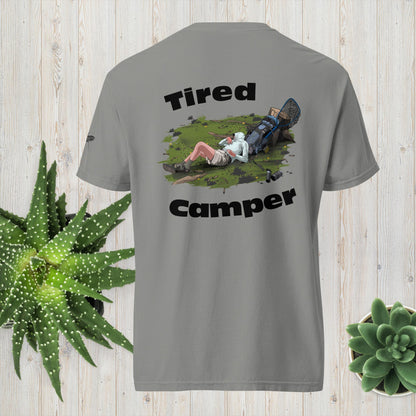 Tired Camper: Backpack Bedtime Tee