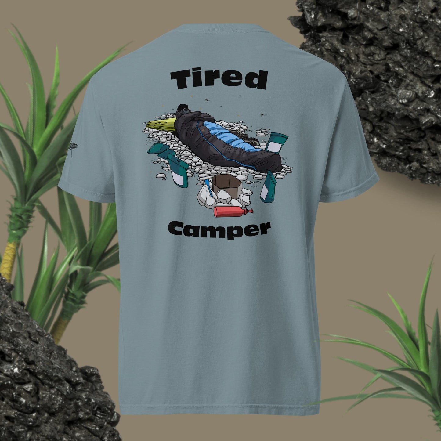 Tired Camper: Swarmed Sleeper Tee