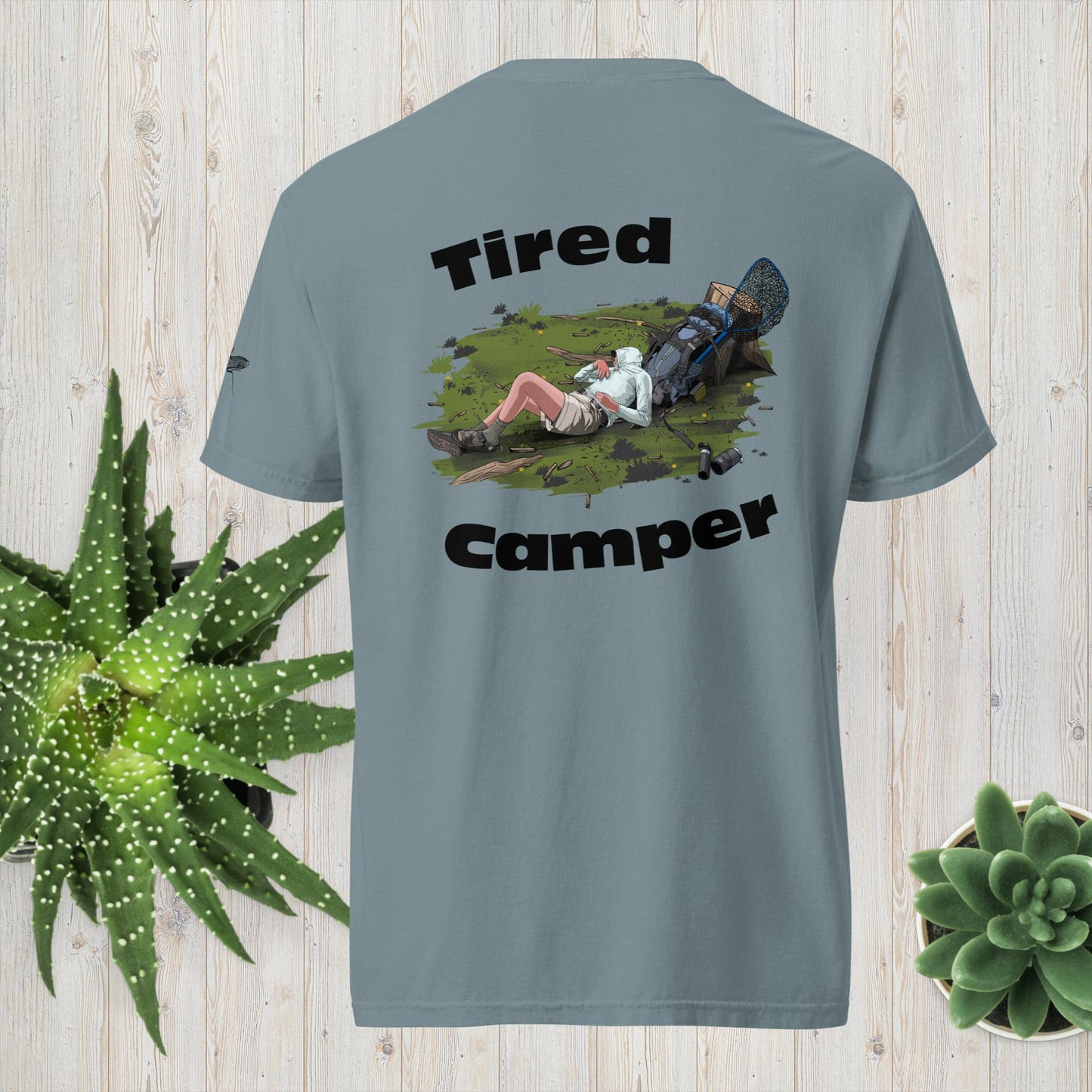 Tired Camper: Backpack Bedtime Tee