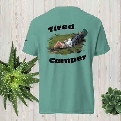 Tired Camper: Backpack Bedtime Tee