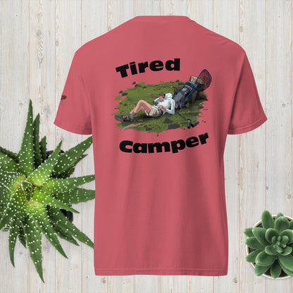 Tired Camper: Backpack Bedtime Tee